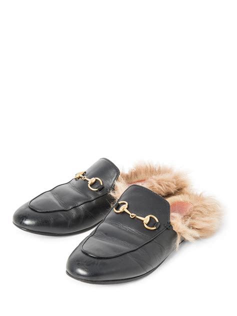 gucci horsebit loafers fur lined|Gucci platform horsebit loafers.